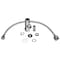 Brondell Side-Mounted All Metal Attachable Bidet with Adjustable Spray Wand, Ambient Temperature SMB-15 - alternate 8